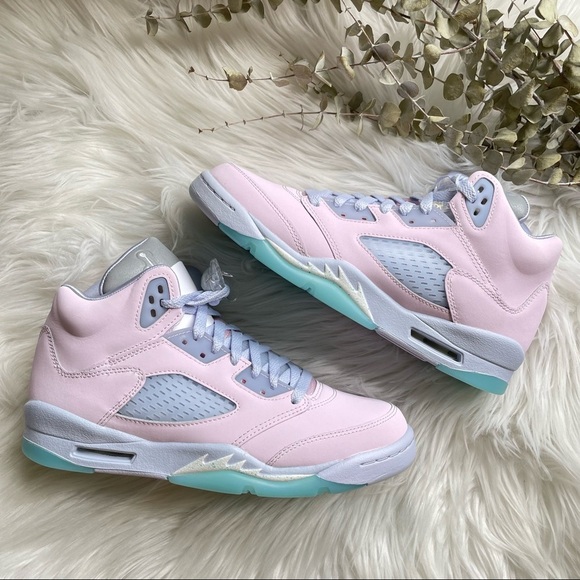 NIKE AIR JORDAN RETRO 5 SE Regal Pink Ghost Copa PRICE FIRM - Picture 5 of 15